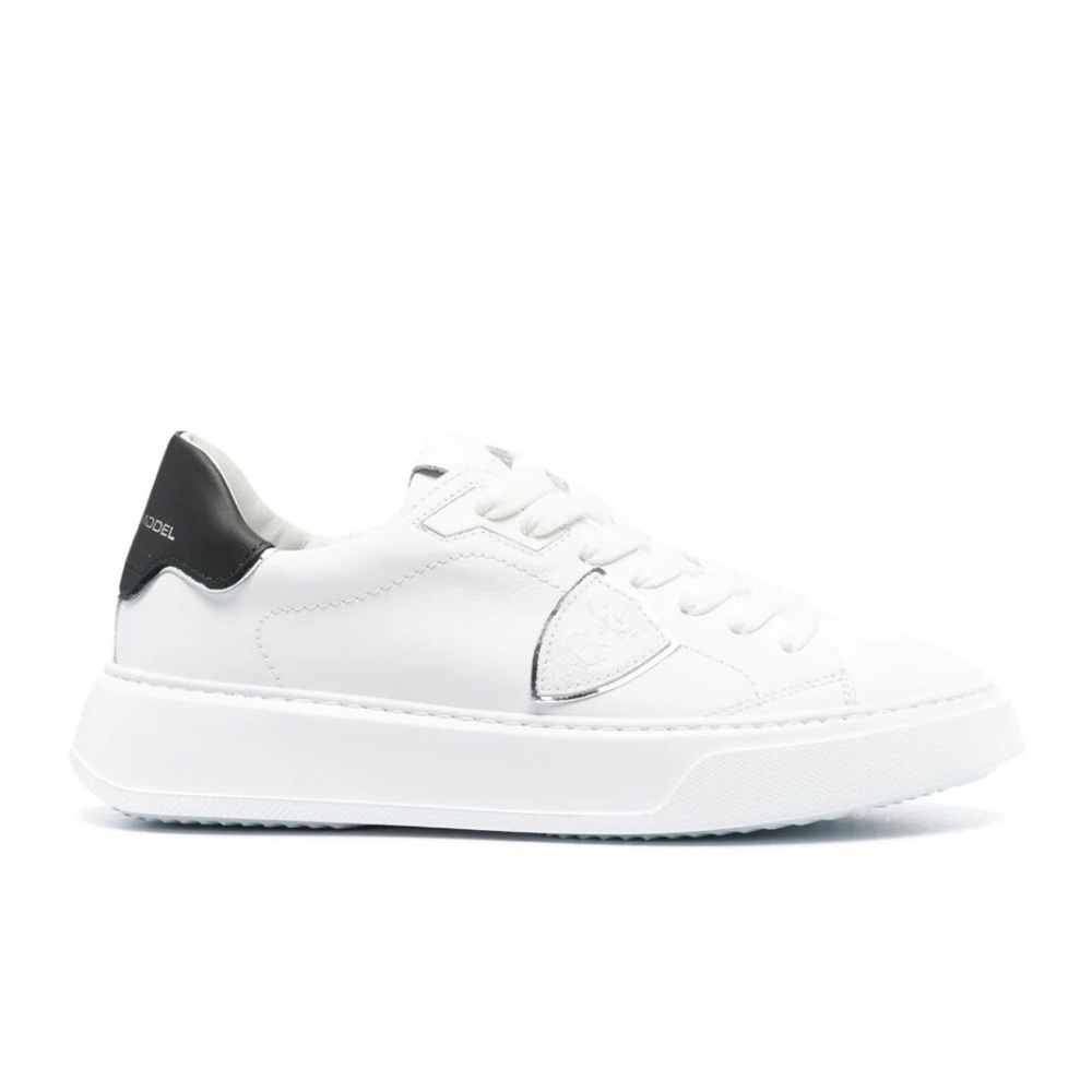 Philippe Model tres temple white and black sneakers